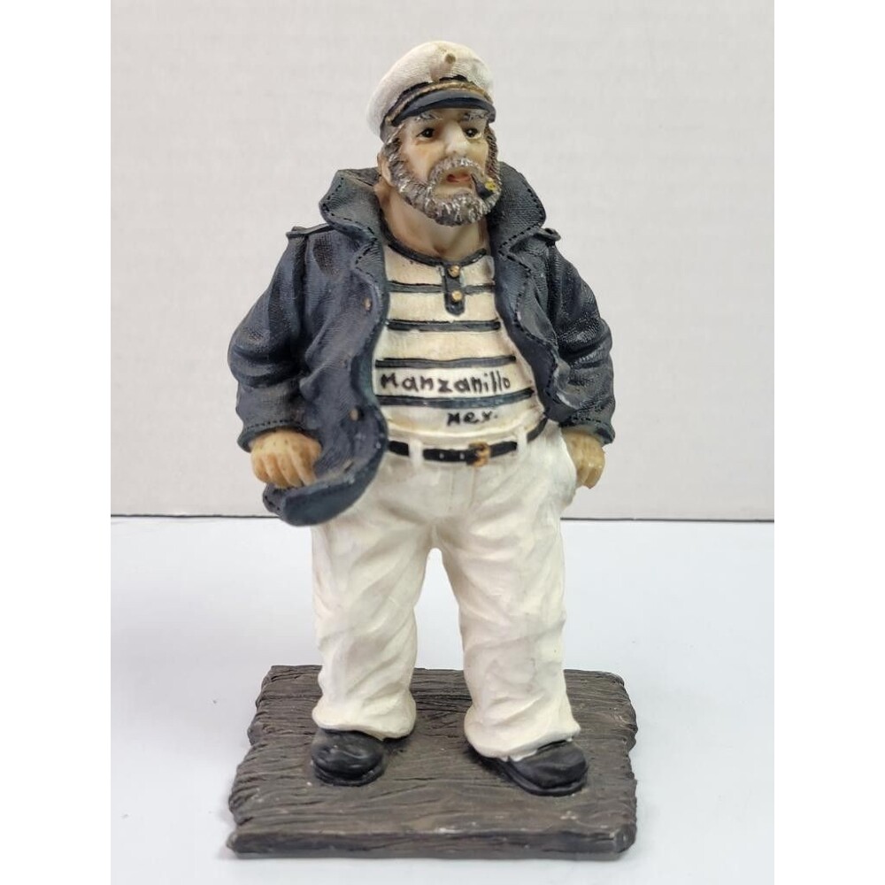 Ks Collection Nautical Series Sailor Captain Figurine Manzanillo Mex 5.5 Inch